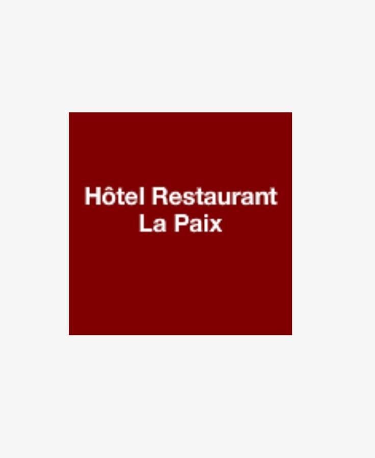 Hotel - Restaurant De La Paix Берботан-ле-Терме Екстер'єр фото